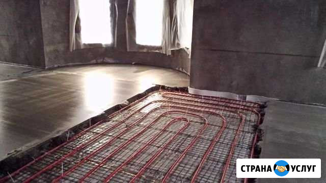 Стяжка для тёплого пола, мокрая Астрахань - изображение 1