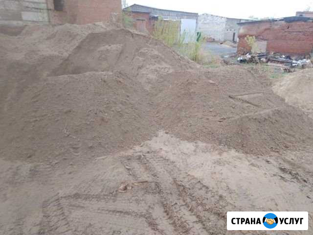 Песок, гпс, отсев, щебень Юрга - изображение 1