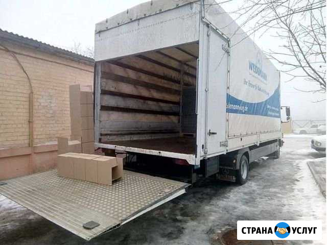 Грузоперевозки Грузчики 5 тонн Перевозки Аппарель Новосибирск - изображение 1