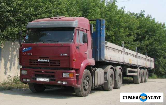 Услуги полуприцепа камаз-6460 Березники - изображение 1