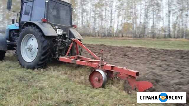 Вспашка плугом. Обработка земли почвофрезой Электроизолятор - изображение 1