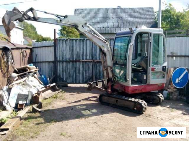 Аренда мини экскаватора Гатчина - изображение 1