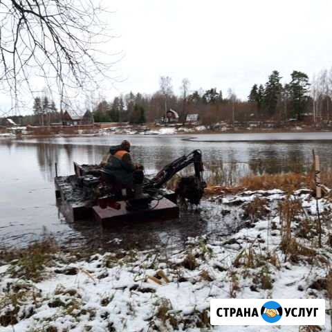 Дноуглубление водоёмов в Приозерском р-не ло Коммунары - изображение 1