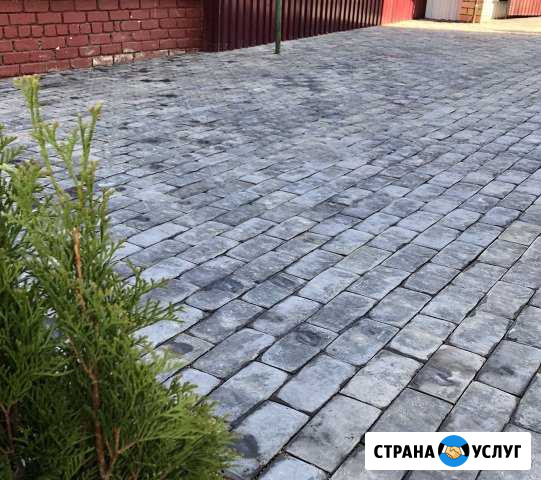 Укладка тротуарной плитки Переславль-Залесский - изображение 1