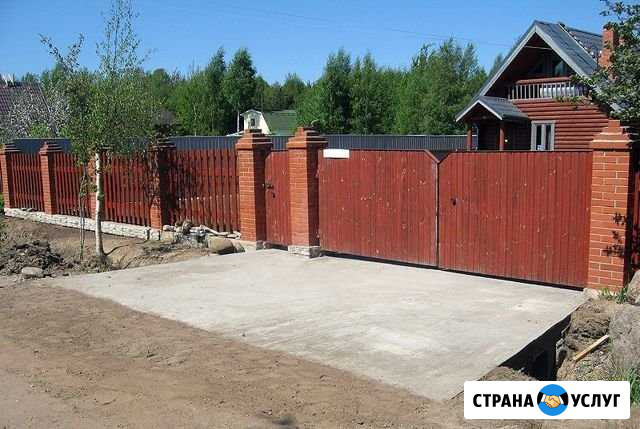 Въезд (Заезд), Дорожки, Отмостки Заокский - изображение 1