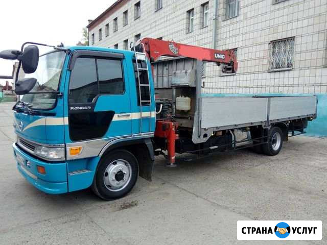 Услуги манипулятора (воровайки) 5т и 8т Томск - изображение 1