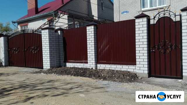 Заборы Навесы Фасады Беседки Кровли Елизаветинское - изображение 1