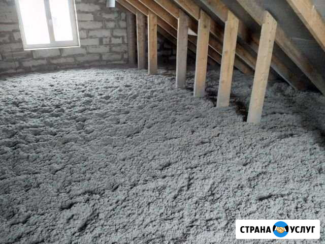 Эковата утепление в Подымалово. Мансарда под ключ Дмитриевка - изображение 1