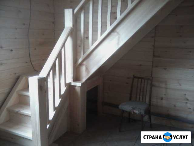 Деревянные лестницы Ачинск - изображение 1