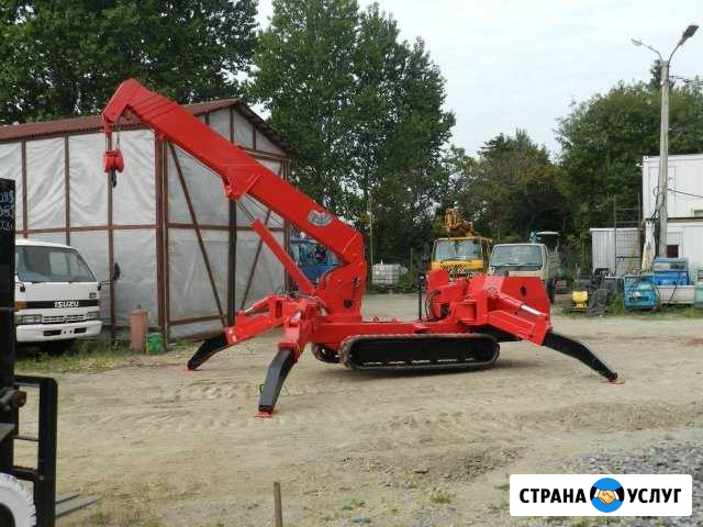 Аренда мини-кран паук 3т Санкт-Петербург - изображение 1