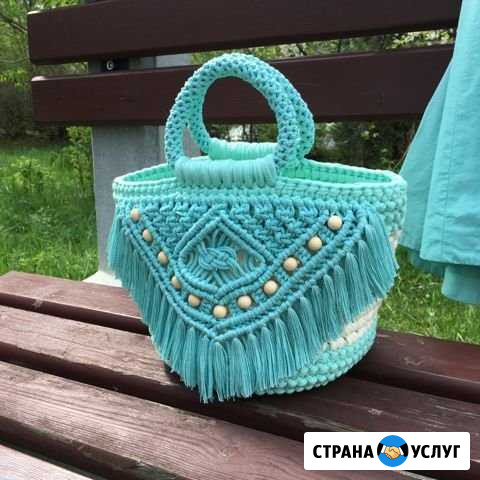 Свяжу для Вас изделия из трикотажной пряжи (шнура) Саров - изображение 1