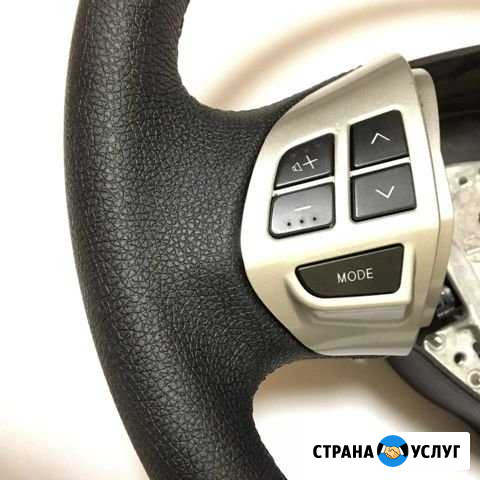 Перетяжка руля,подлокотника и ручки кпп. Экокожа Чебоксары - изображение 1