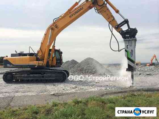 Демонтаж зданий, земляные работы, дробление бетона Казань