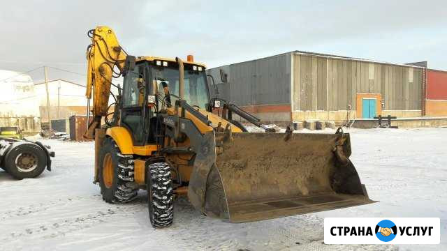 Услуги Экскаватора погрузчика - гидромолота Иркутск - изображение 1