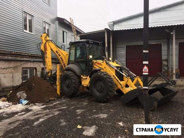 Услуги экскаватора погрузчика, манипулятора, авток Череповец - изображение 1