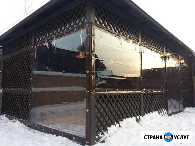Тенты шторы пвх Челябинск - изображение 1