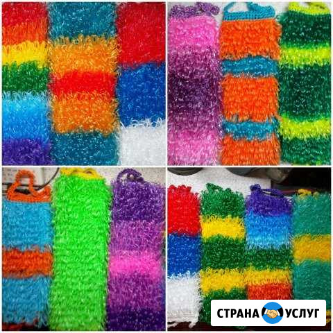 Мочалочки в наличии и на заказ на ваш вкус Саратов - изображение 1