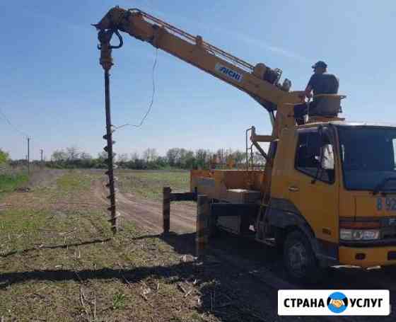 Ямобур, бурение, услуги автобуровой Железногорск