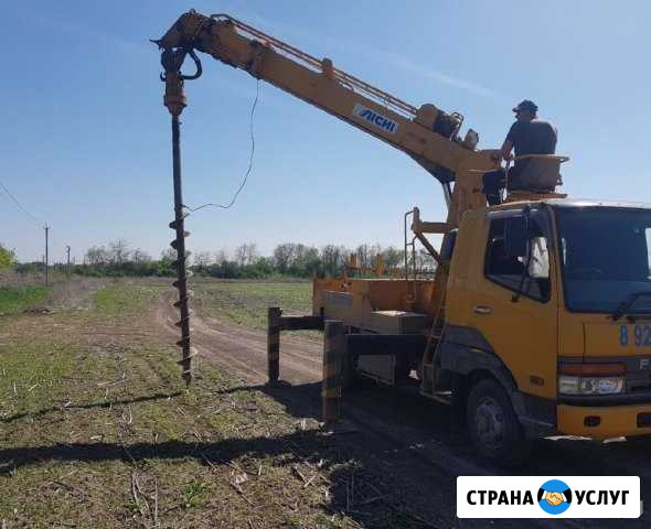 Ямобур, бурение, услуги автобуровой Железногорск - изображение 1