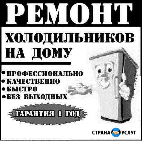 Ремонт холодильников на дому. Все запчасти в налич Сызрань