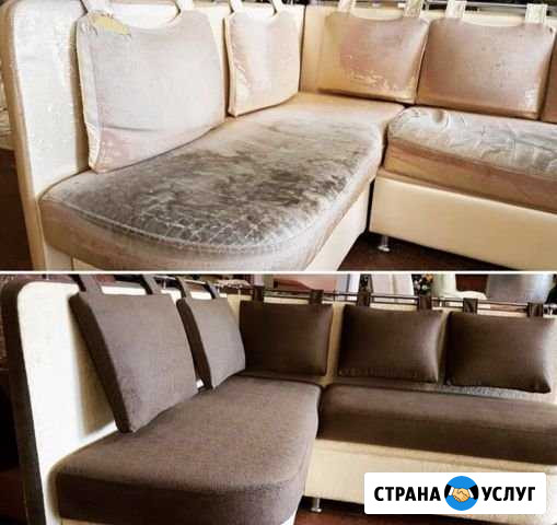 Перетяжка и реставрация мягкой мебели Ставрополь - изображение 1