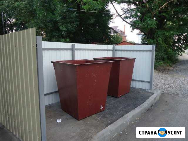 Установка и изготовление баков тбо и площадок/урны Мурмаши - изображение 1