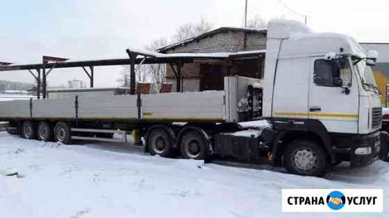 Перевозки длинномером, 20 тонн, полуприцеп Волгоград