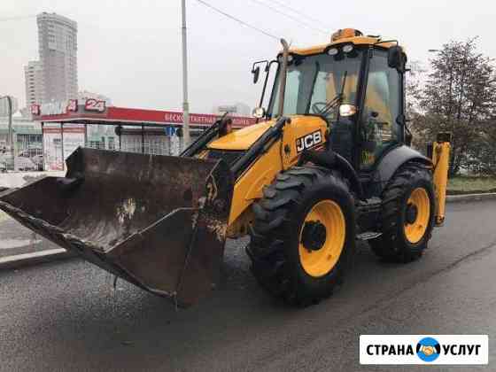 Аренда джисиби экскаватор-погрузчика Екатеринбург