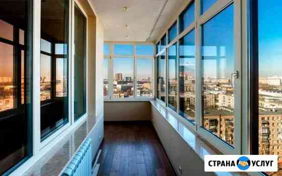 Окна, двери пвх и Al, балконы и лоджии под ключ Самара