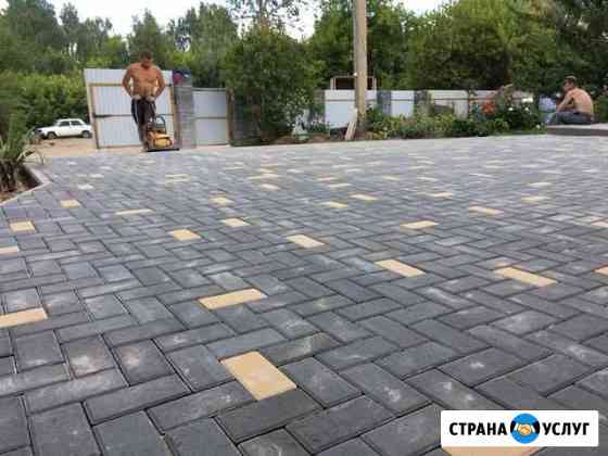 Укладка брусчатки Бор