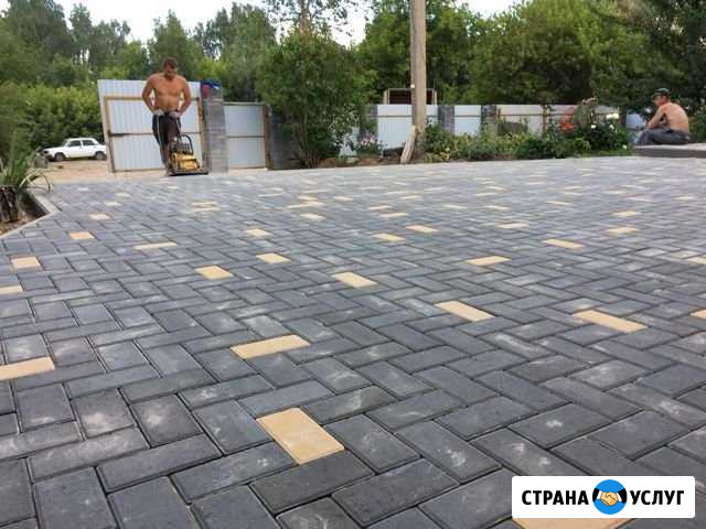 Укладка брусчатки Бор - изображение 1