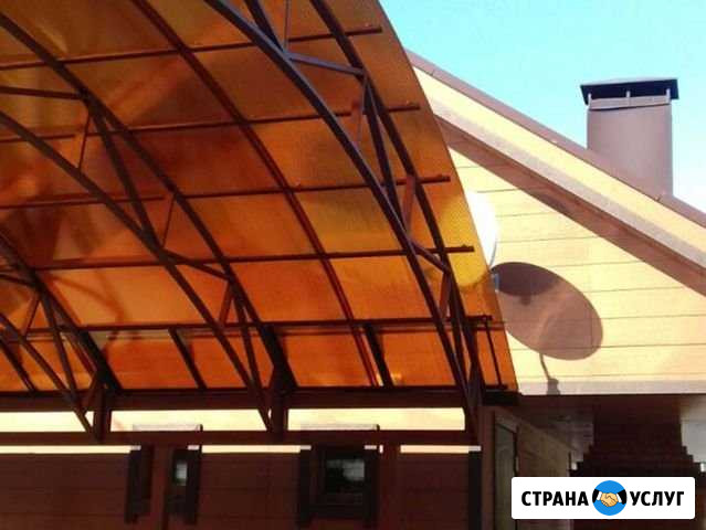 Продаём Автомобильные навесы Козырьки Беседки Тюмень - изображение 1