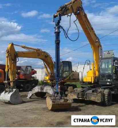 Аренда грейфера колесного /гусеничного экскаватора Москва