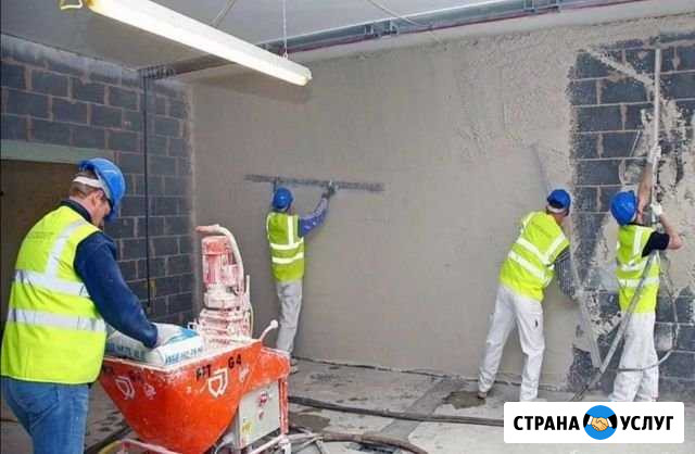 Штукатурка стен машинным способом под маяк Петропавловск-Камчатский - изображение 1