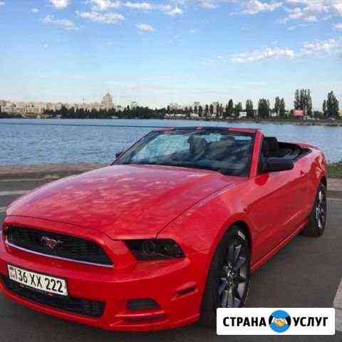 Аренда VIP Кабриолета Mustang, авто на свадьбу Воронеж