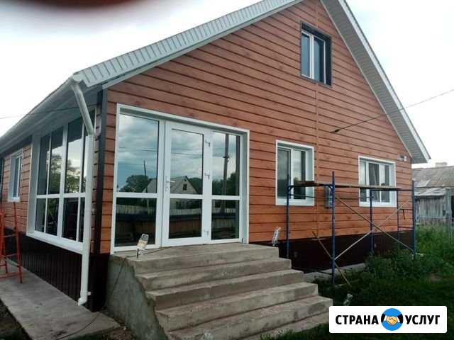 Монтаж сайдинга и водосточных систем Стерлитамак - изображение 1