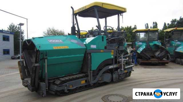 Аренда асфальтоукладчика Vogele 1300-2 Котельники - изображение 1