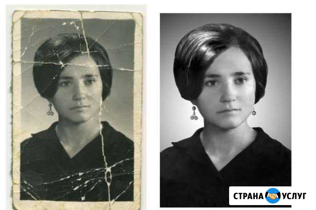 Восстановление и оцифровка старых фотографий Ефимовский - изображение 1