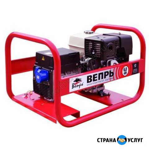 Аренда бензинового генератора Вепрь 6500А Липецк - изображение 1