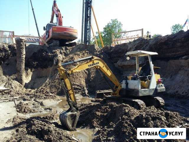 Аренда Мини экскаватора услуги спецтехники Санкт-Петербург - изображение 1
