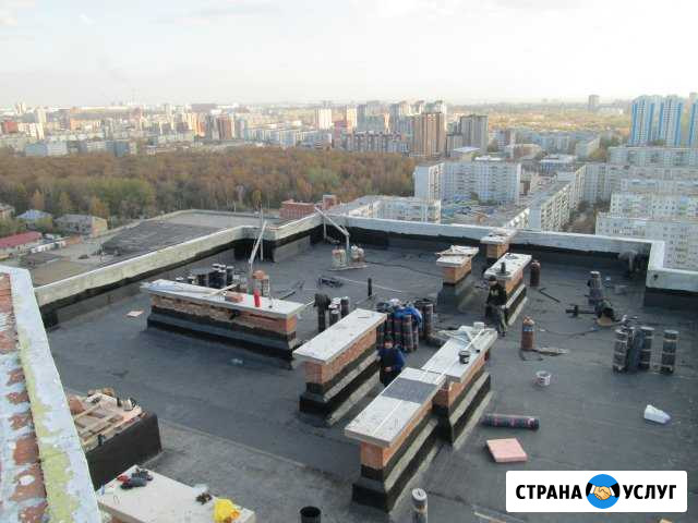 Ремонт и устройство мягкой кровли. Кровельщики Новосибирск - изображение 1
