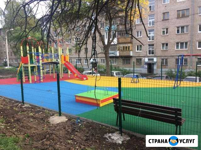 Благоустройство детских, спортивных площадок Уфа - изображение 1