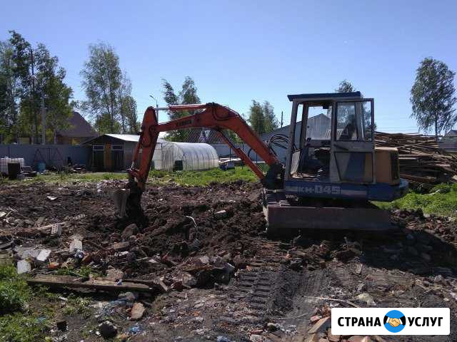 Услуги мини экскаватора Собинка - изображение 1