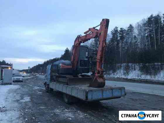 Услуги экскаватора и манипулятора Касли