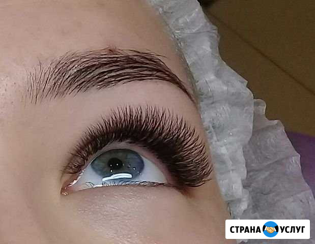 Наращивание ресниц и брови, обучение Краснодар - изображение 1