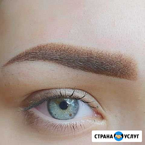 Биотатуаж бровей хной. Перманентный макияж бровей Курган - изображение 1