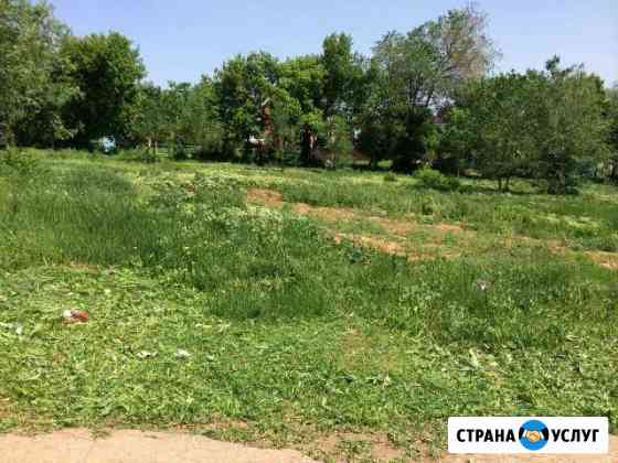 Покос травы, спил деревьев, вывоз мусора Анапа