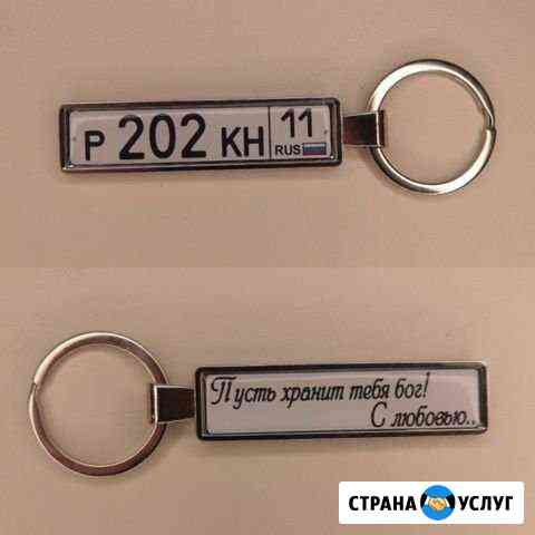Изготовление брелков Сыктывкар