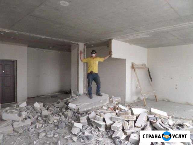Демонтируем-монтируем стены полы Новомосковск - изображение 1