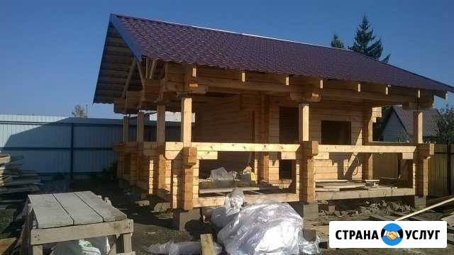 Строительство бань из Алтайского кедра в Барнауле Барнаул - изображение 1